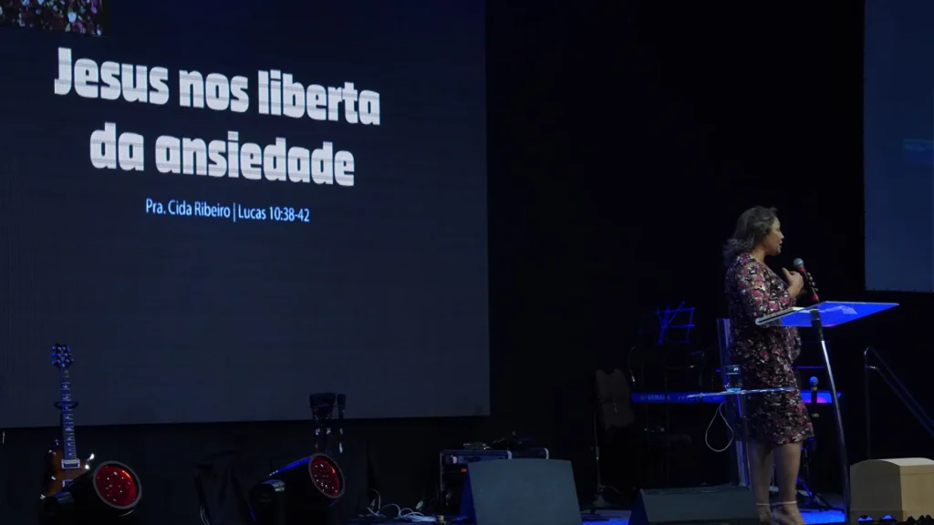 Jesus liberta da ansiedade
